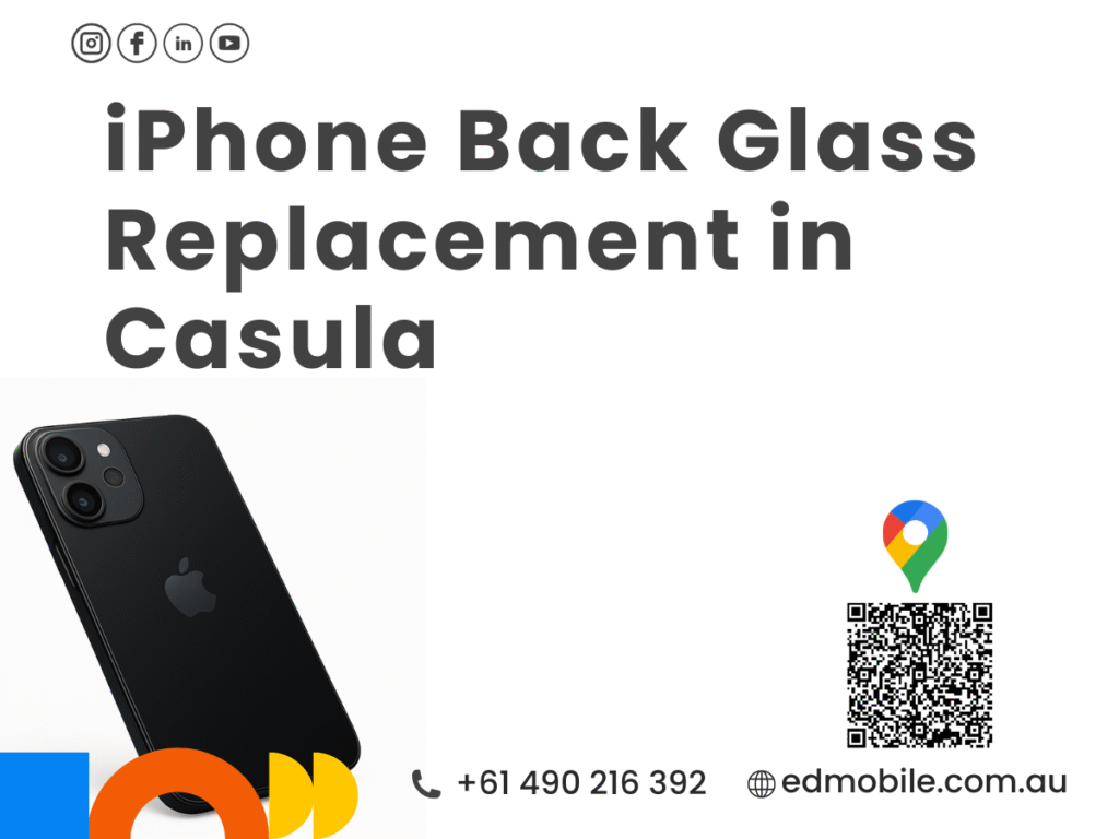 iPhone Back Glass Replacement Casula