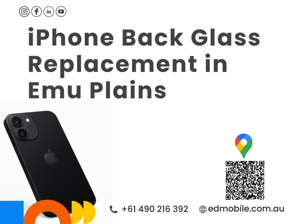 iPhone Back Glass Replacement Emu Plains