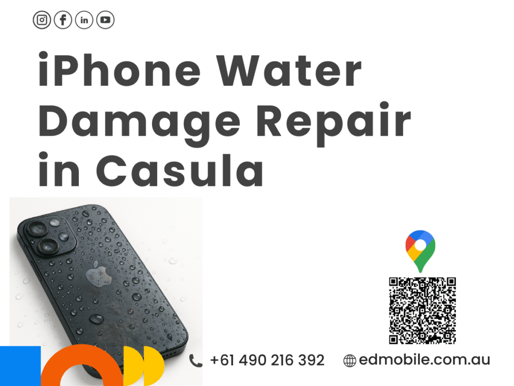 iPhone water damage repair Casula
