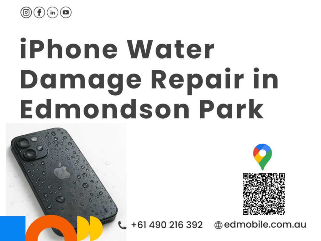 iPhone water damage repair Edmondson Park