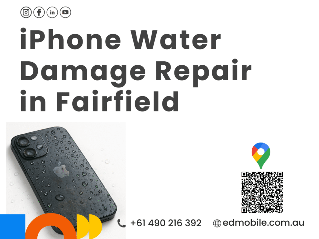 iPhone water damage repair Fairfield