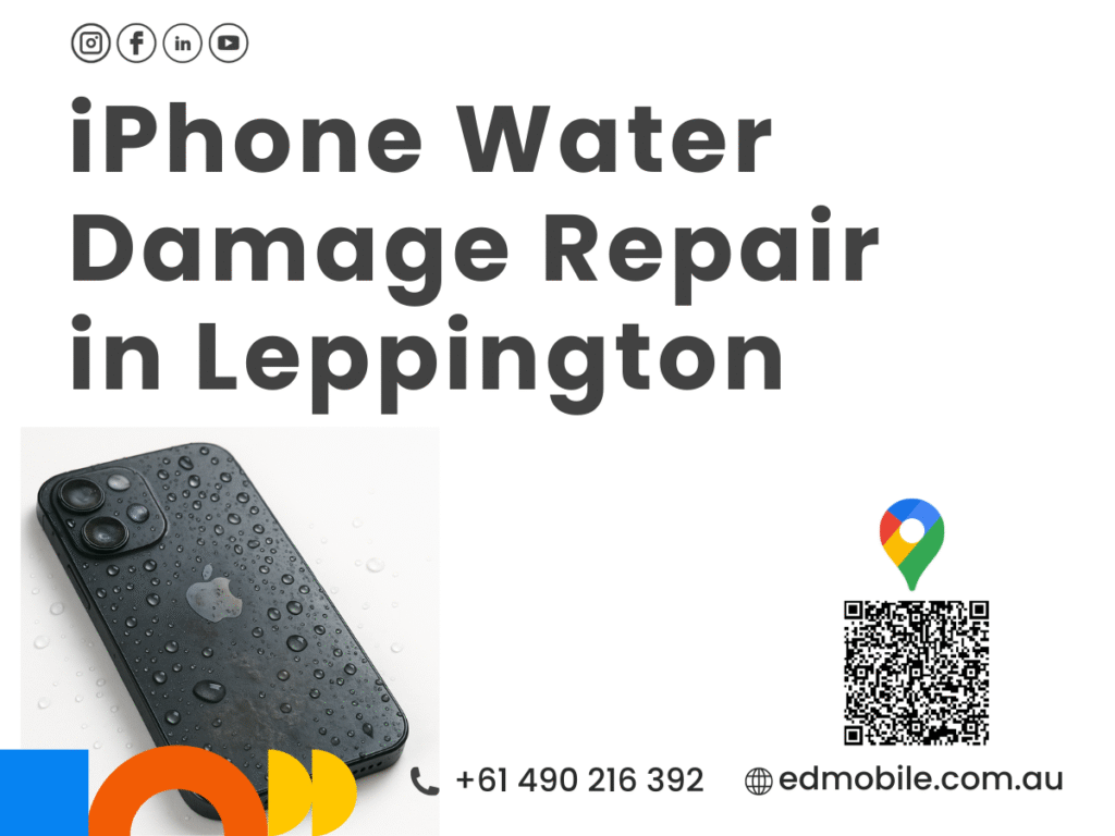 iPhone water damage repair Leppington