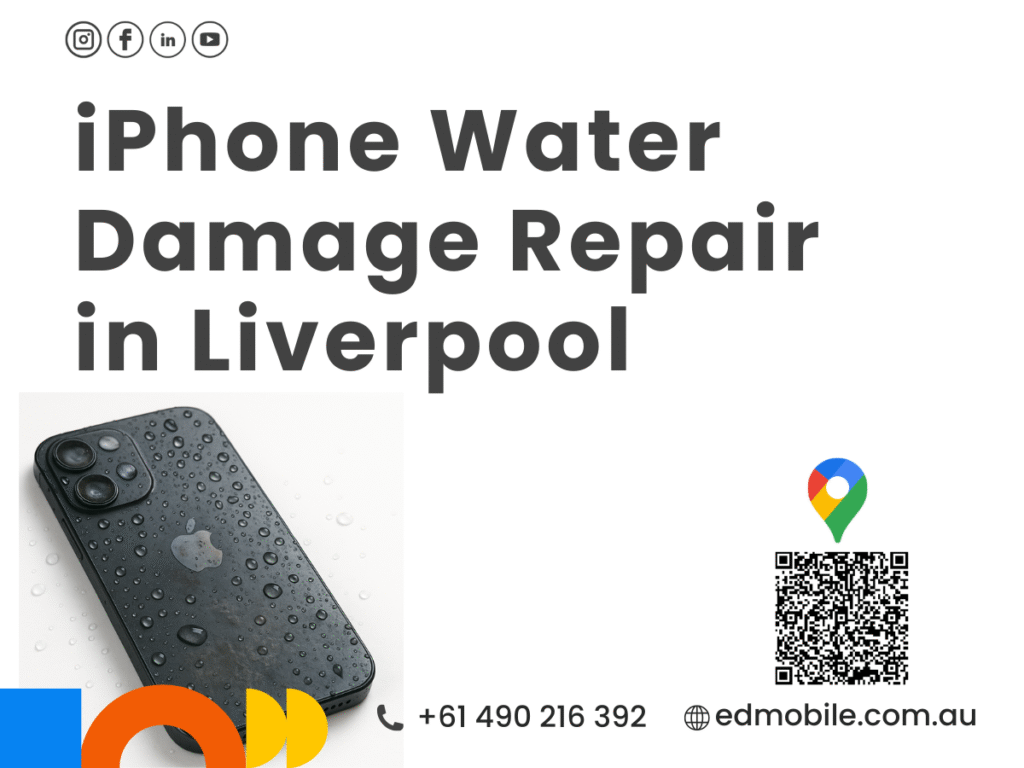 iPhone water damage repair Liverpool
