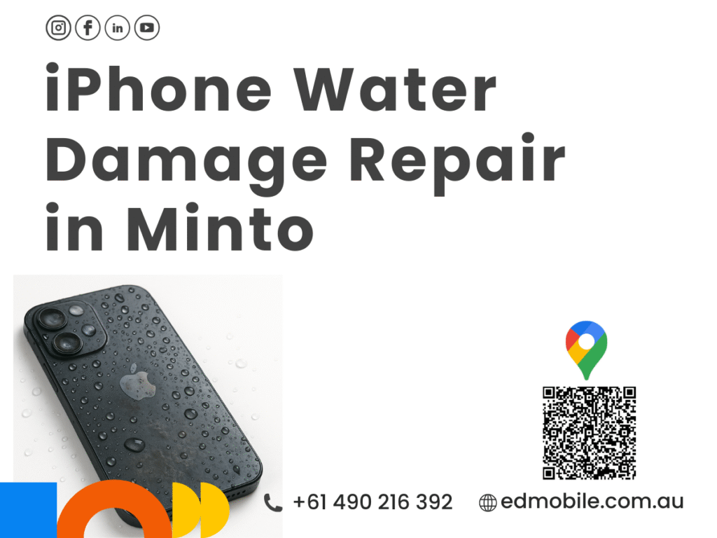 iPhone water damage repair Minto