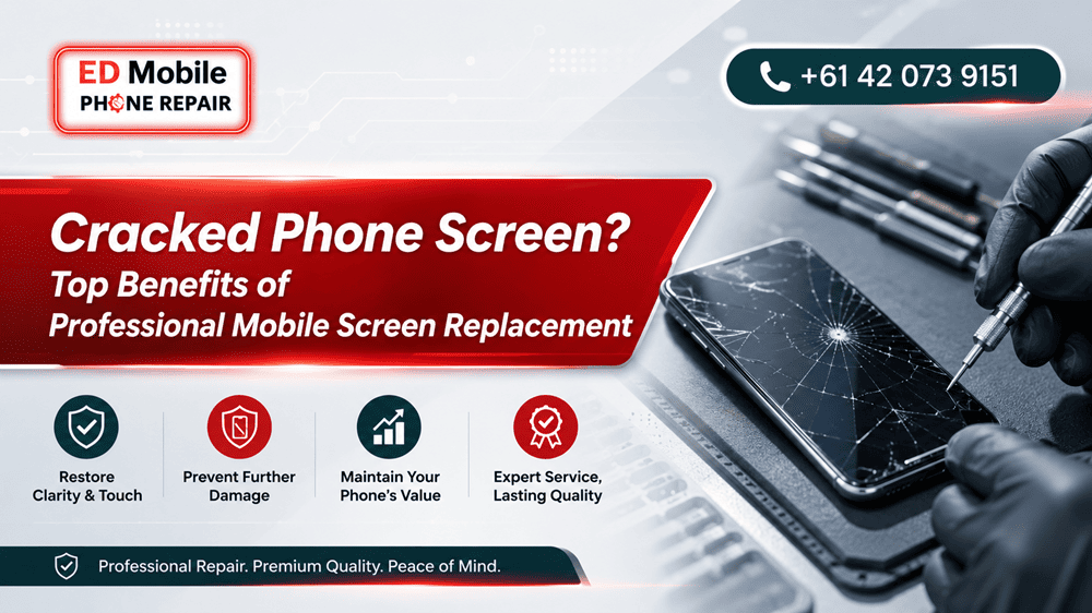 Cracked Phone Screen Benefits of Professional Mobile Screen Replacement