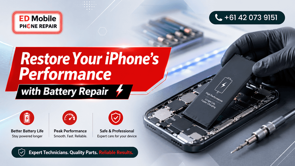 Restore Your iPhone’s Performance with Battery Repair