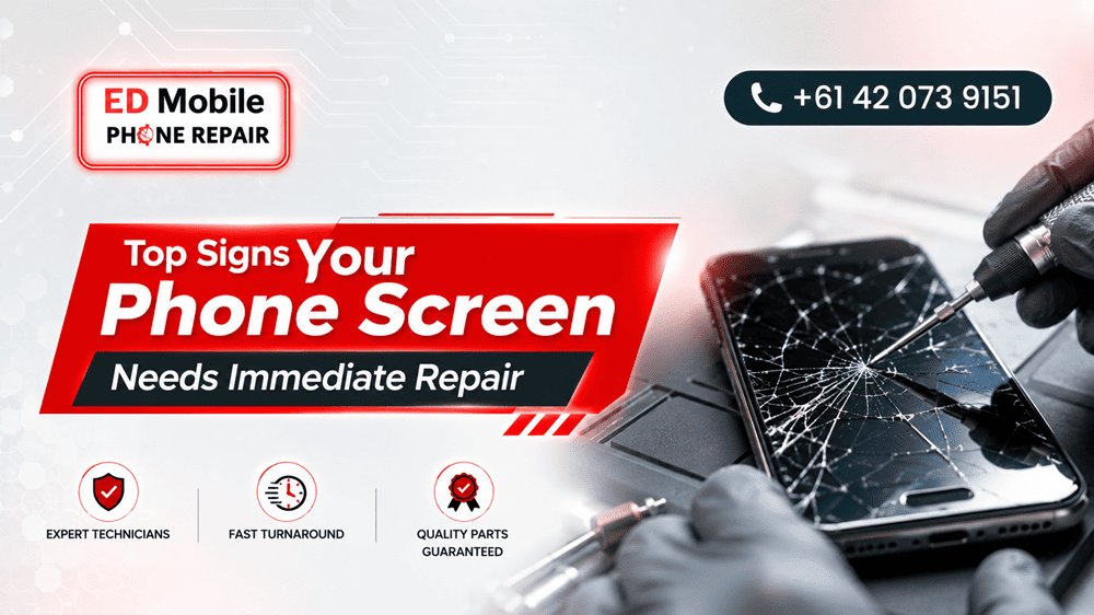 Top Signs Your Phone Screen Needs Immediate Repair
