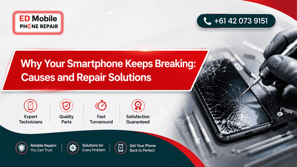 Why Your Smartphone Keeps Breaking: Causes and Repair Solutions