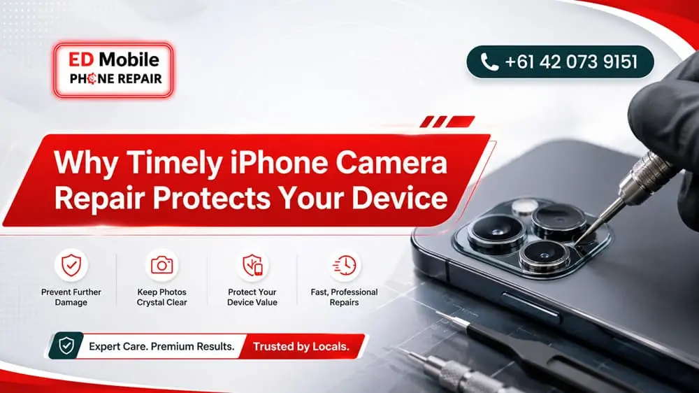 Why Timely iPhone Camera Repair Protects Your Device