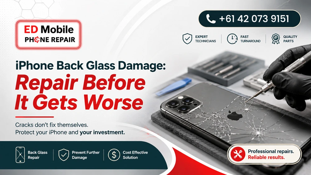 iPhone Back Glass Damage: Repair Before It Gets Worse